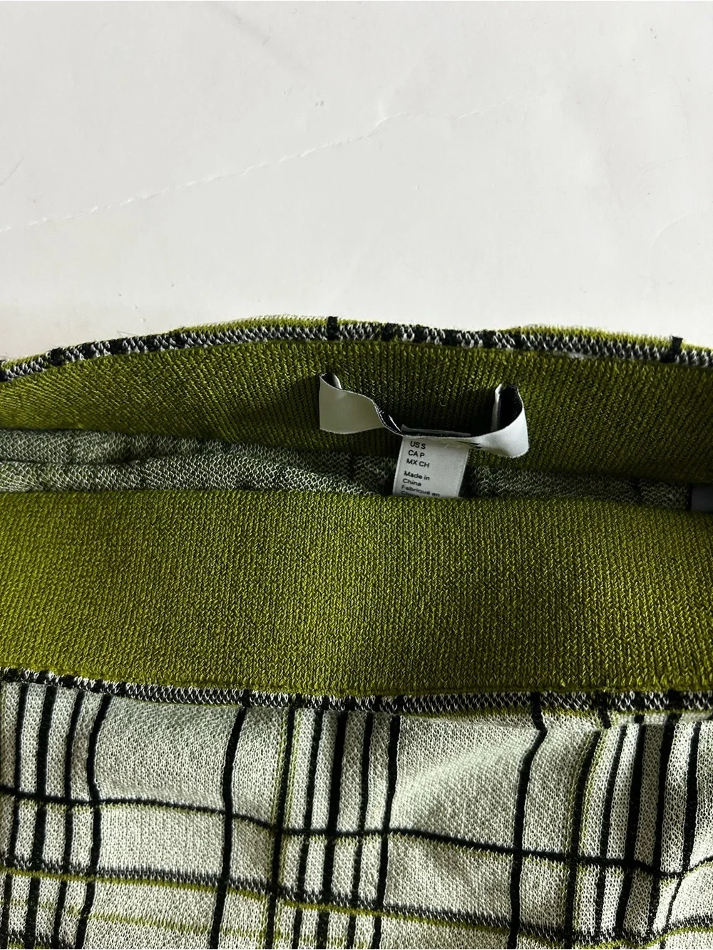 NWT (size small) COS CHECKED COTTON-JACQUARD MIDI SKIRT - Picture 8 of 10